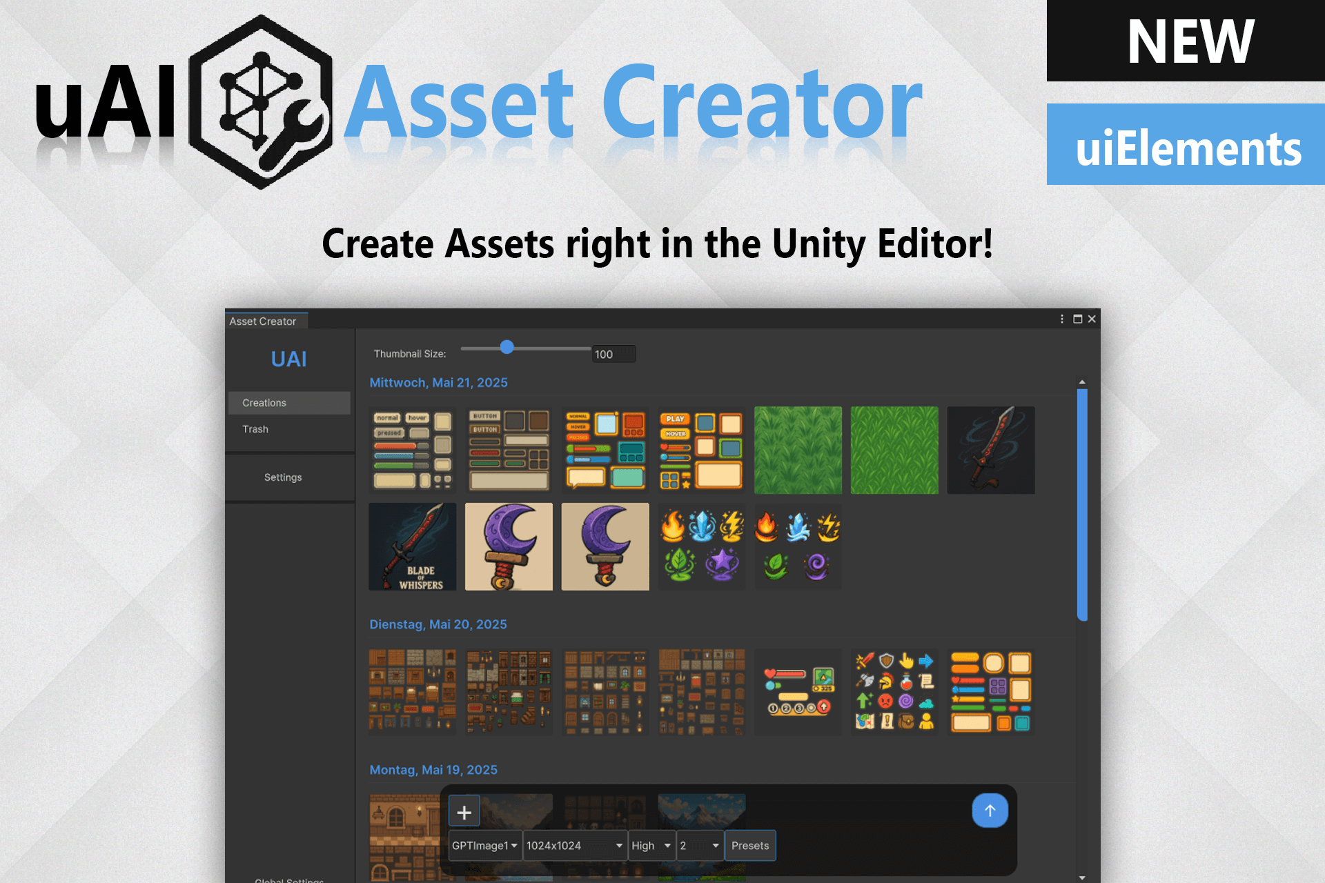 uAI Asset Creator
