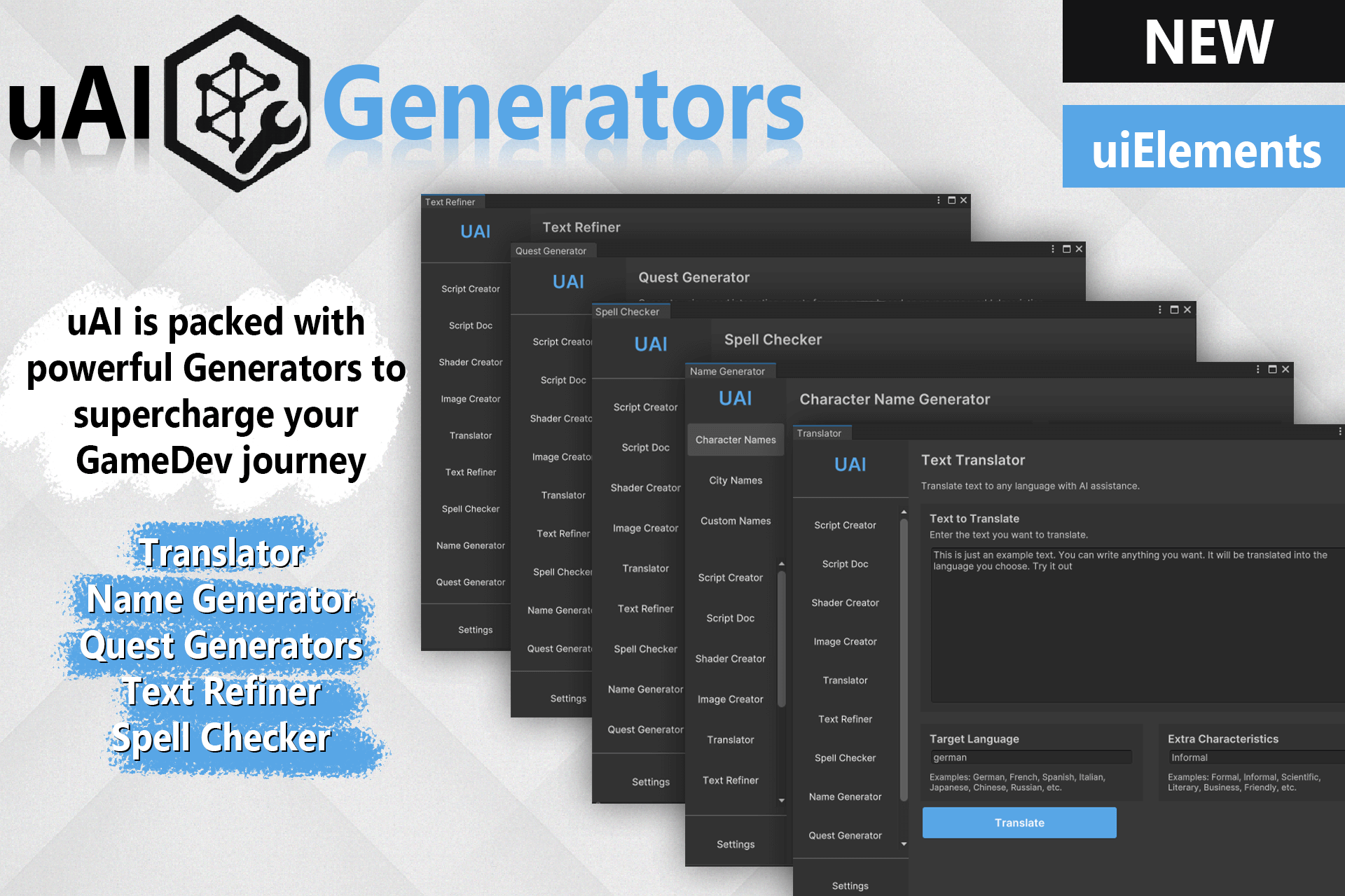 uAI Generators