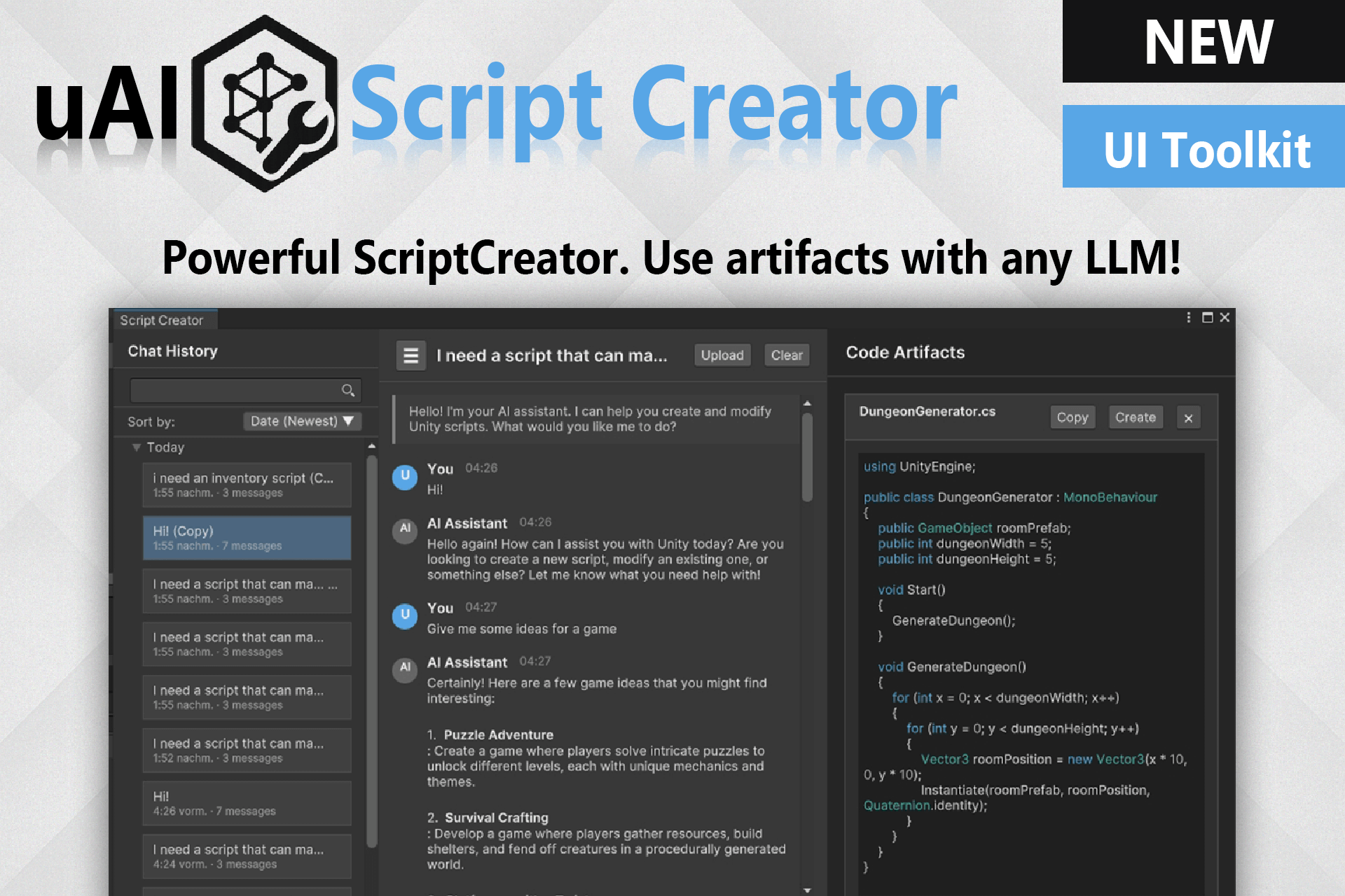 uAI Script Creator