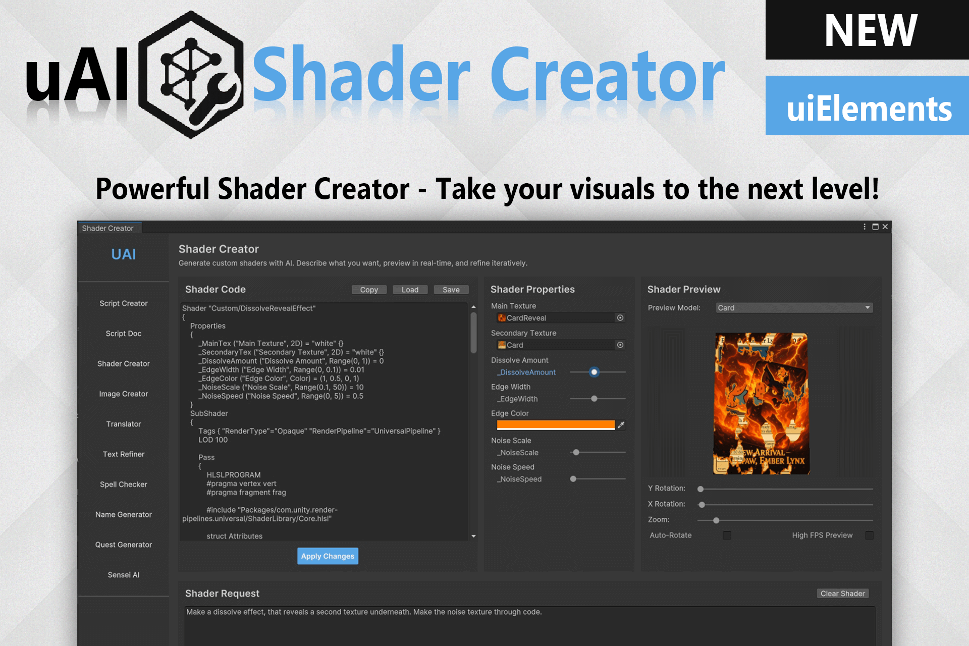 uAI Shader Creator